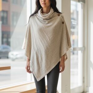 Cashmere Scarf Pancho